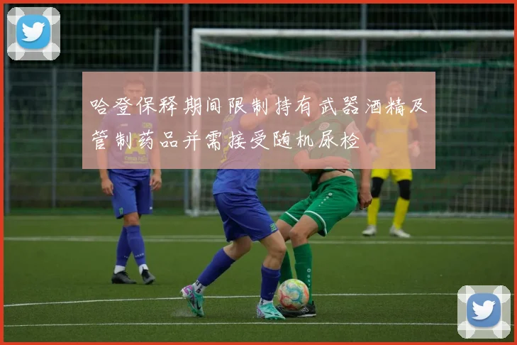 哈登保释期间限制持有武器酒精及管制药品并需接受随机尿检